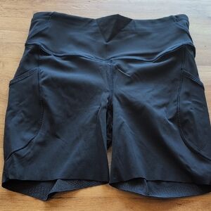 Lululemon Dress Blue (Navy) Fast Free 6 Inch Biker Shorts